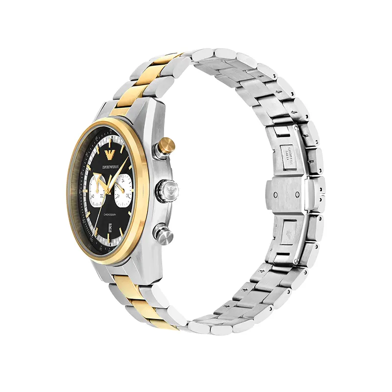 Emporio Armani Racer Chrono Two-tone Men's Watch- AR11678